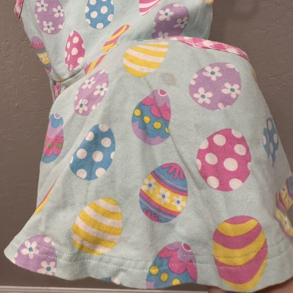 Eleanor Rose Easter Egg Peplum Tank Top - Picture 5 of 10